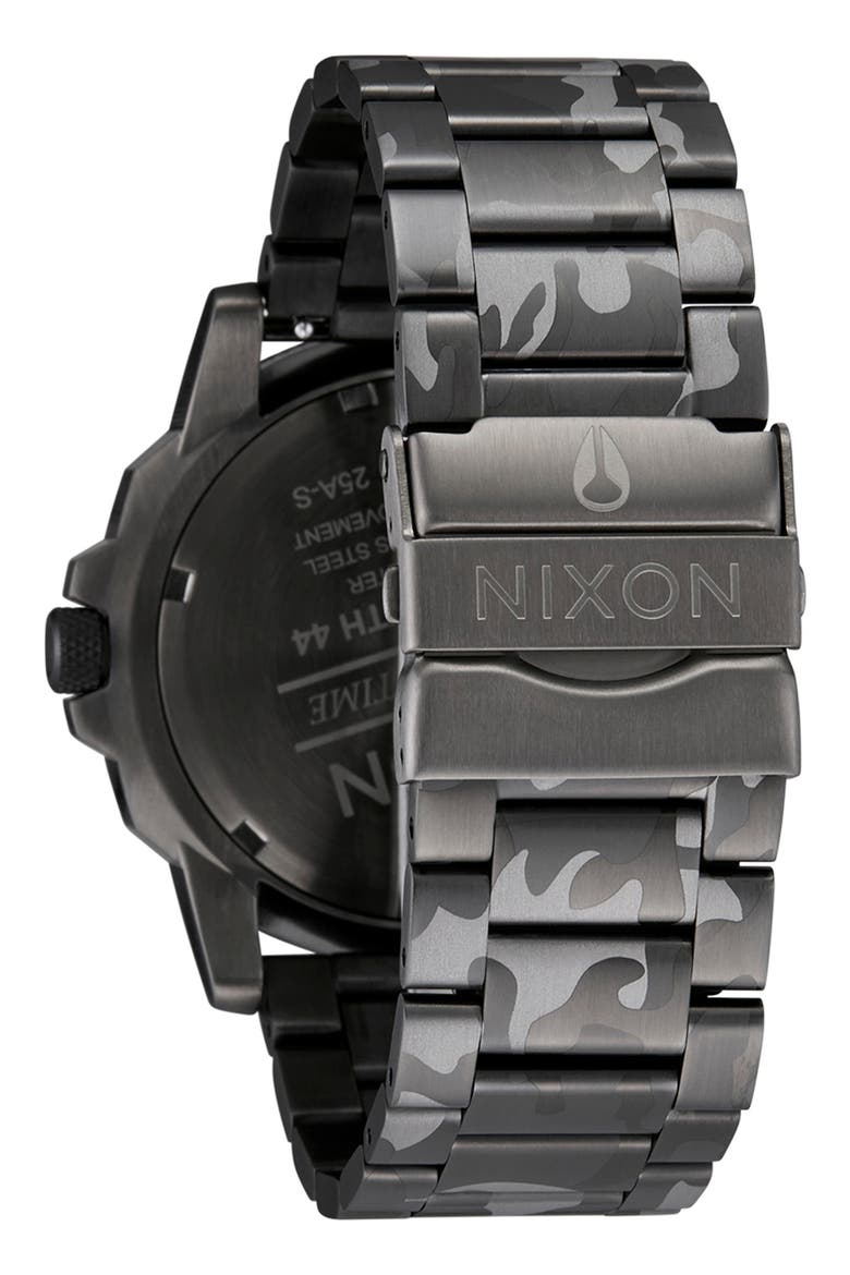 Smyth 44 Bracelet Watch, 44mm, Alternate, color, CAMO