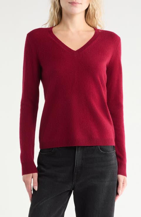 Cashmere V-Neck Sweater