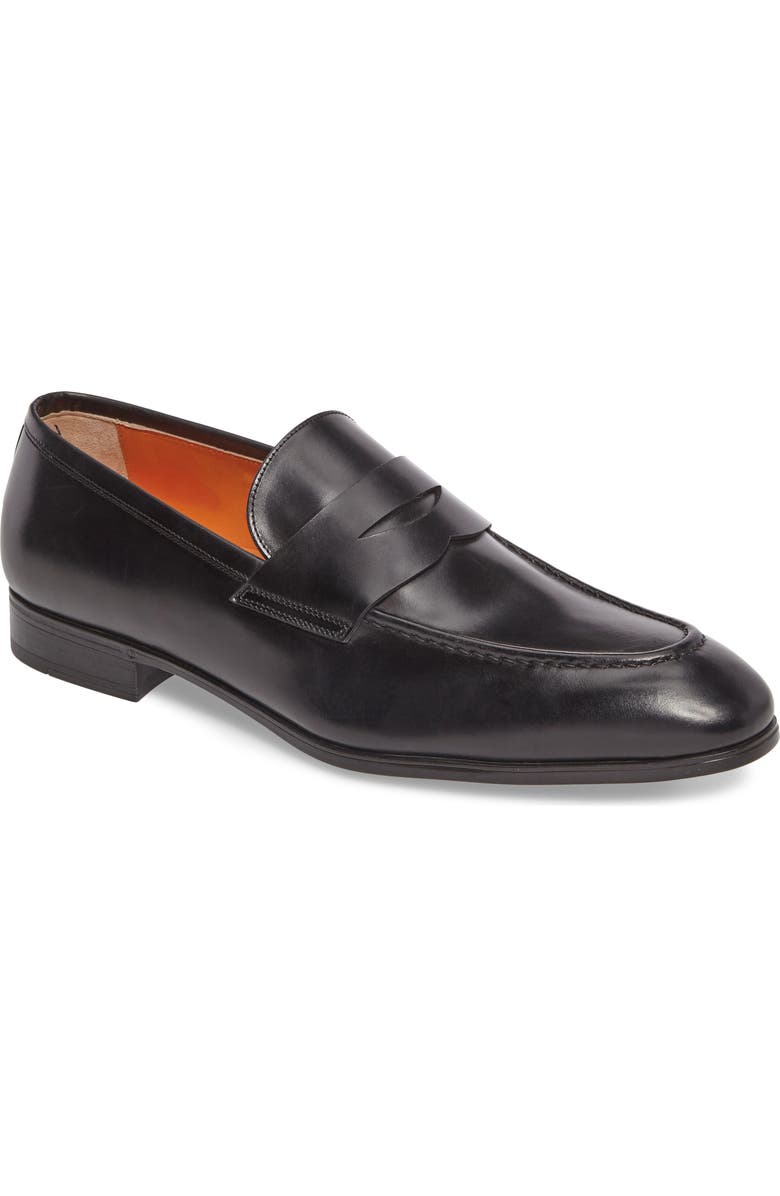 Santoni Gavin Penny Loafer, Main, color,