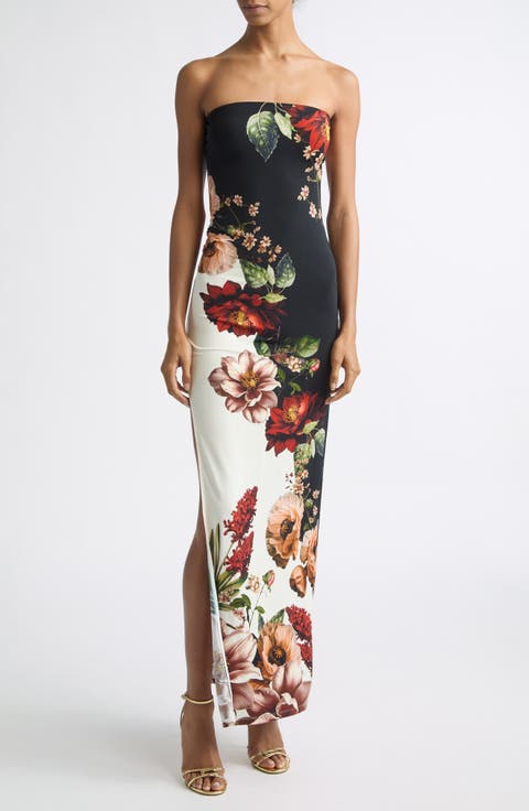 Delora Strapless Maxi Dress