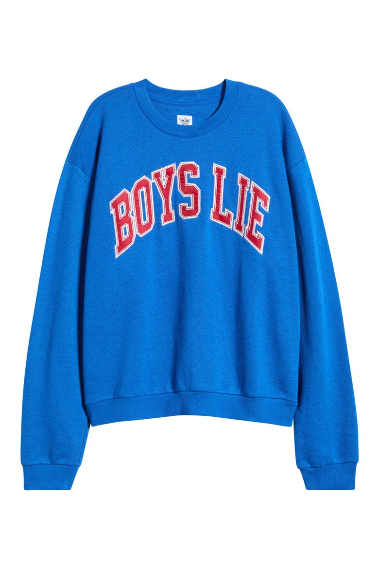 Game Changer Kara Graphic Sweatshirt, Alternate, color, BLUE