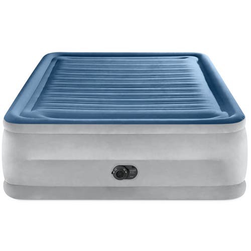 Intex Durabeam Comfortplush Air Mattress 22" Queen Blue Exclusive