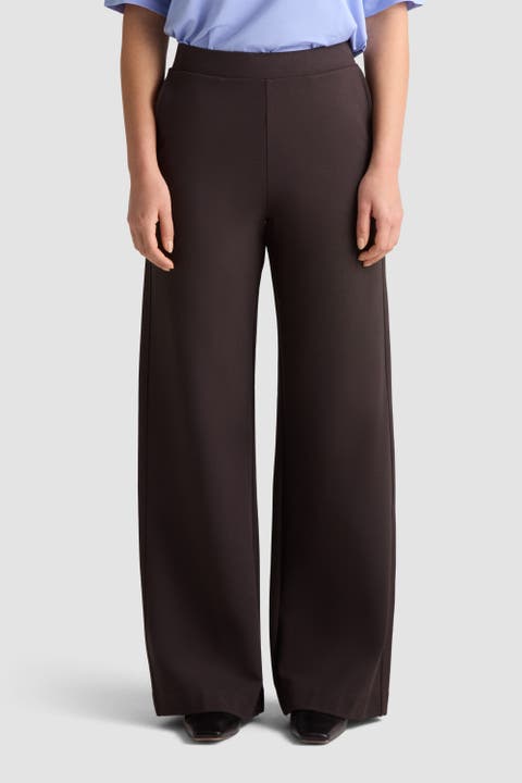 Leia High Waist Wide Leg Trousers