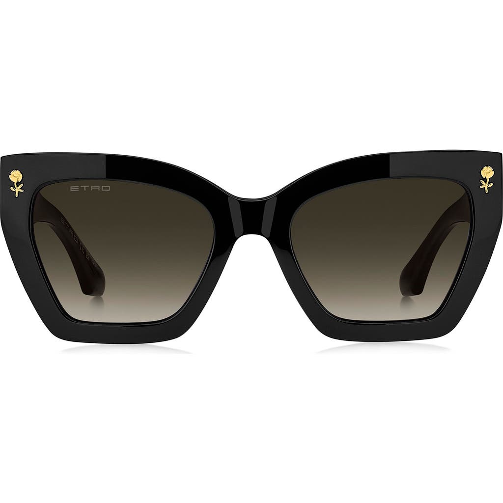 Etro 0090s Rectangle Acetate Sunglasses