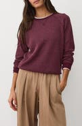 Marine Layer Daisy Raglan Sleeve Sweatshirt