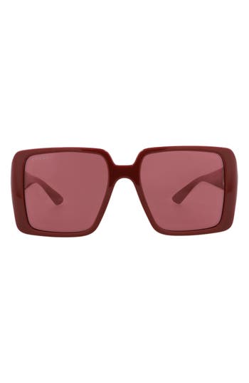 Gucci 54mm Square Sunglasses