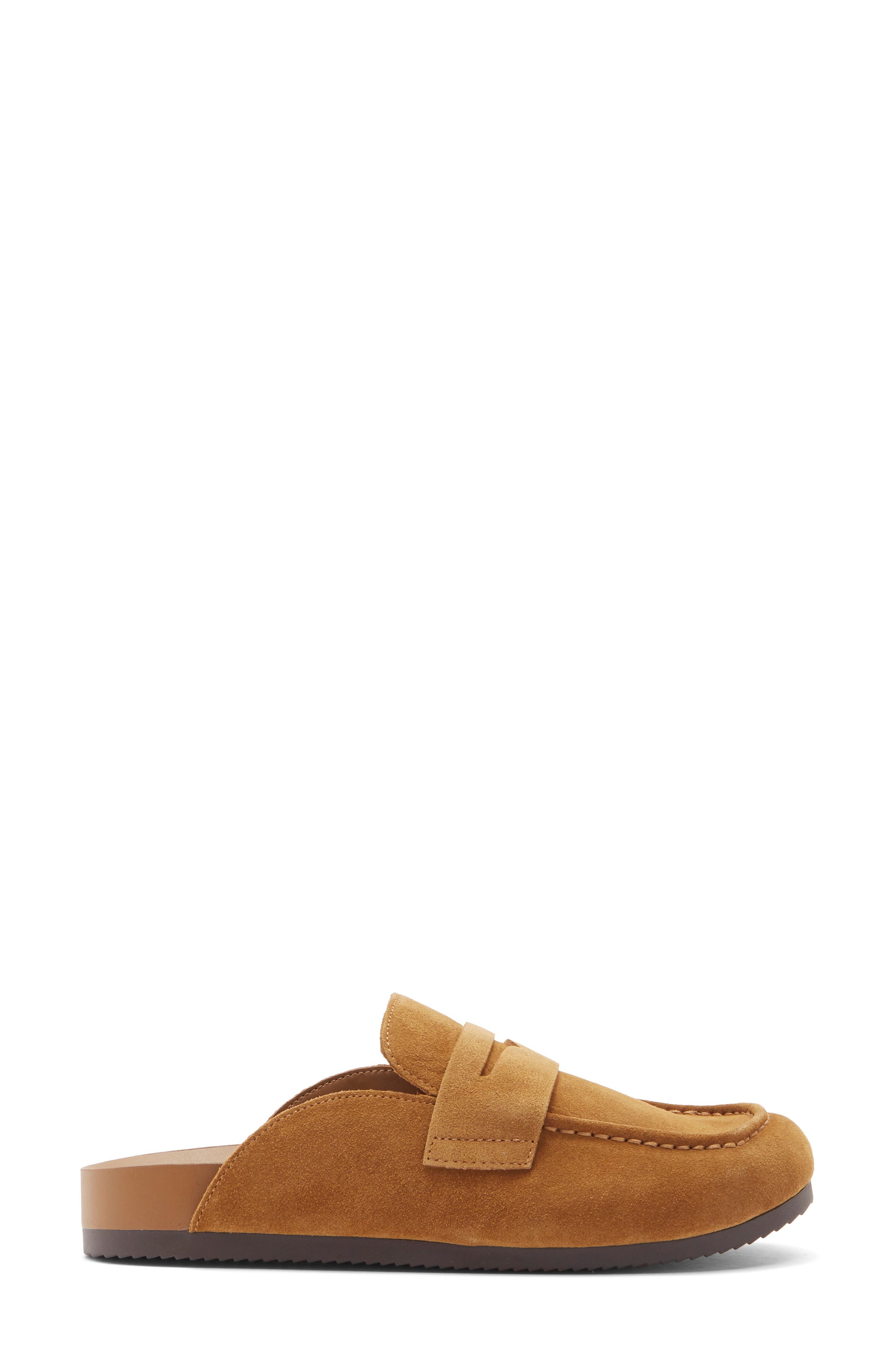 Jorgie Mule, Alternate, color, CHESTNUT SUEDE