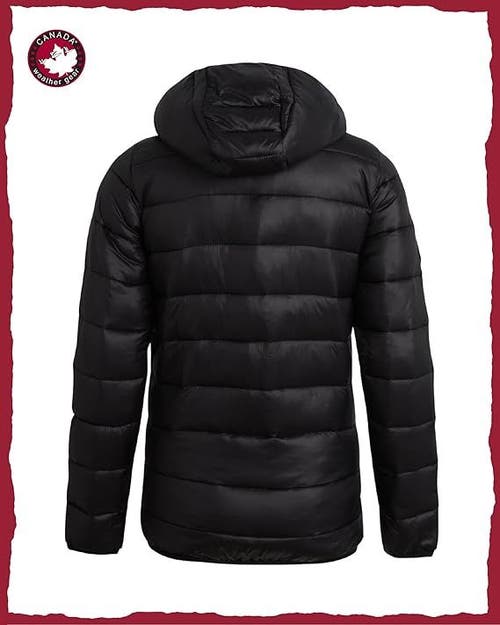 Canada Weather Gear Boys' Lightweight Packable Puffer Jacket In Black