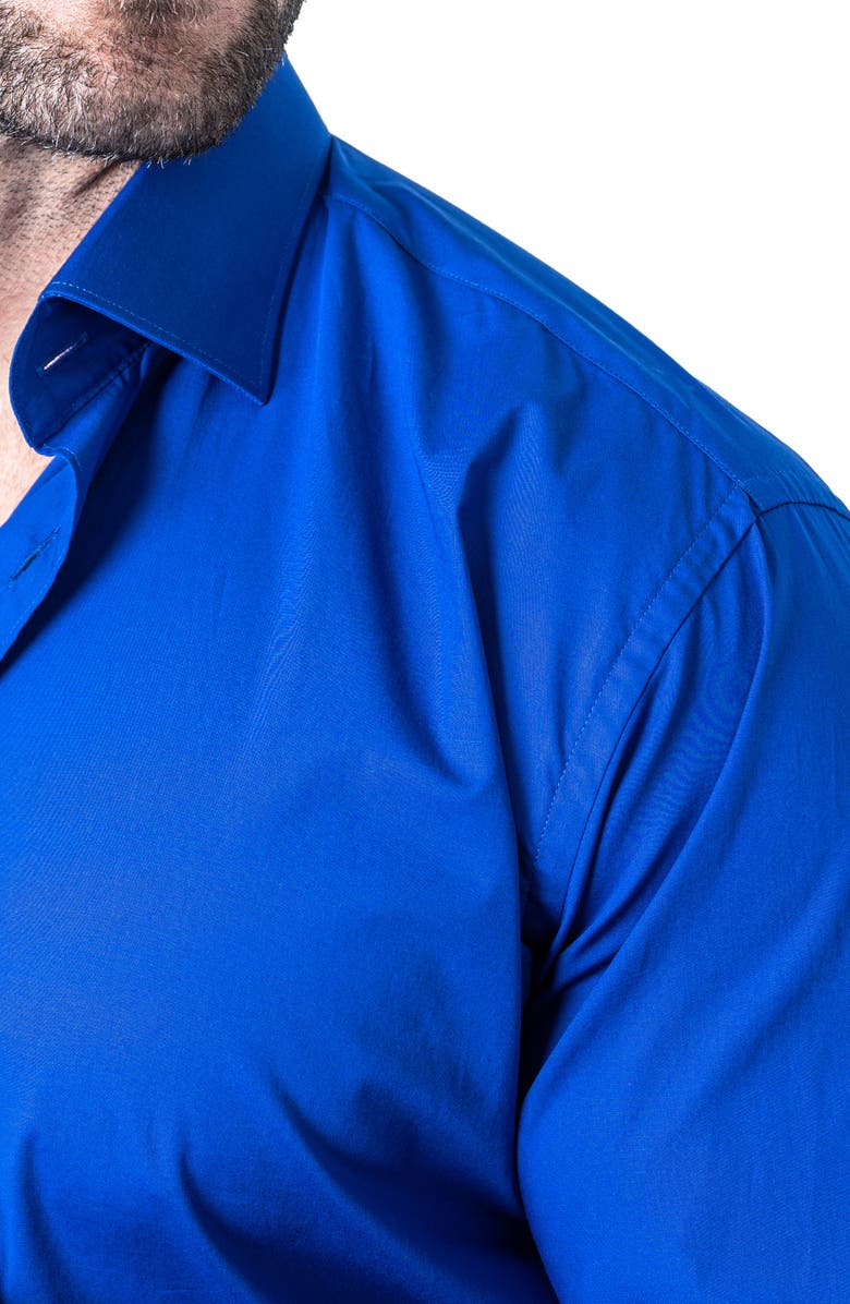 Maceoo Fibonacci Solid Contemporary Fit Button-Up Shirt, Alternate, color, 