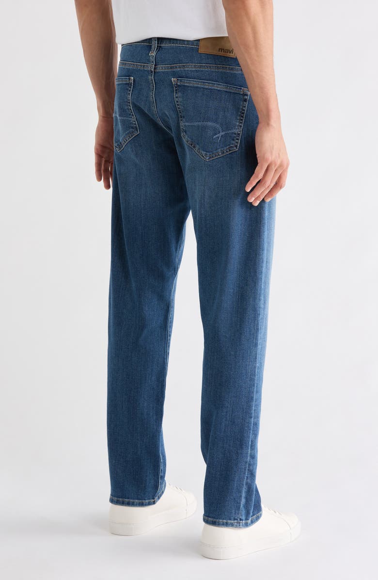 Mavi Jeans Zach Mid Rise Straight Leg Jeans, Alternate, color, Mid Austin