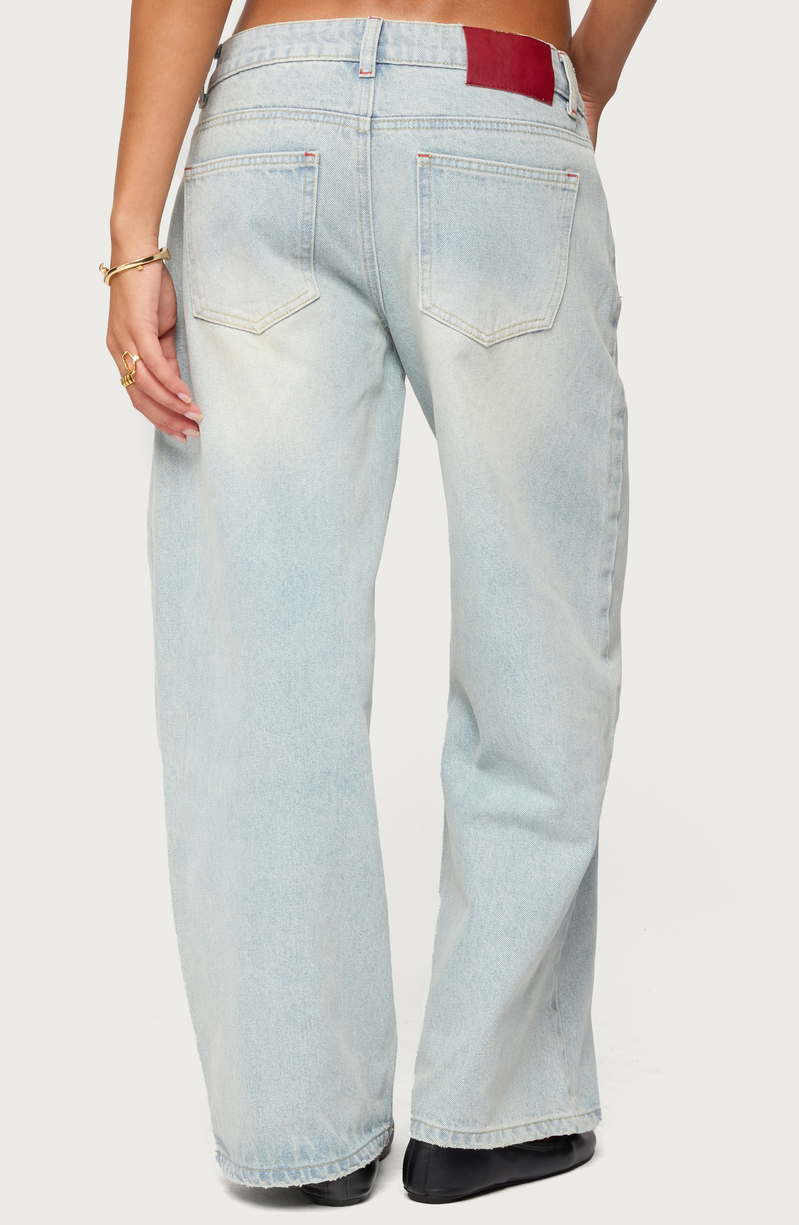 Ace Relaxed Low Rise Straight Leg Jeans - image 2