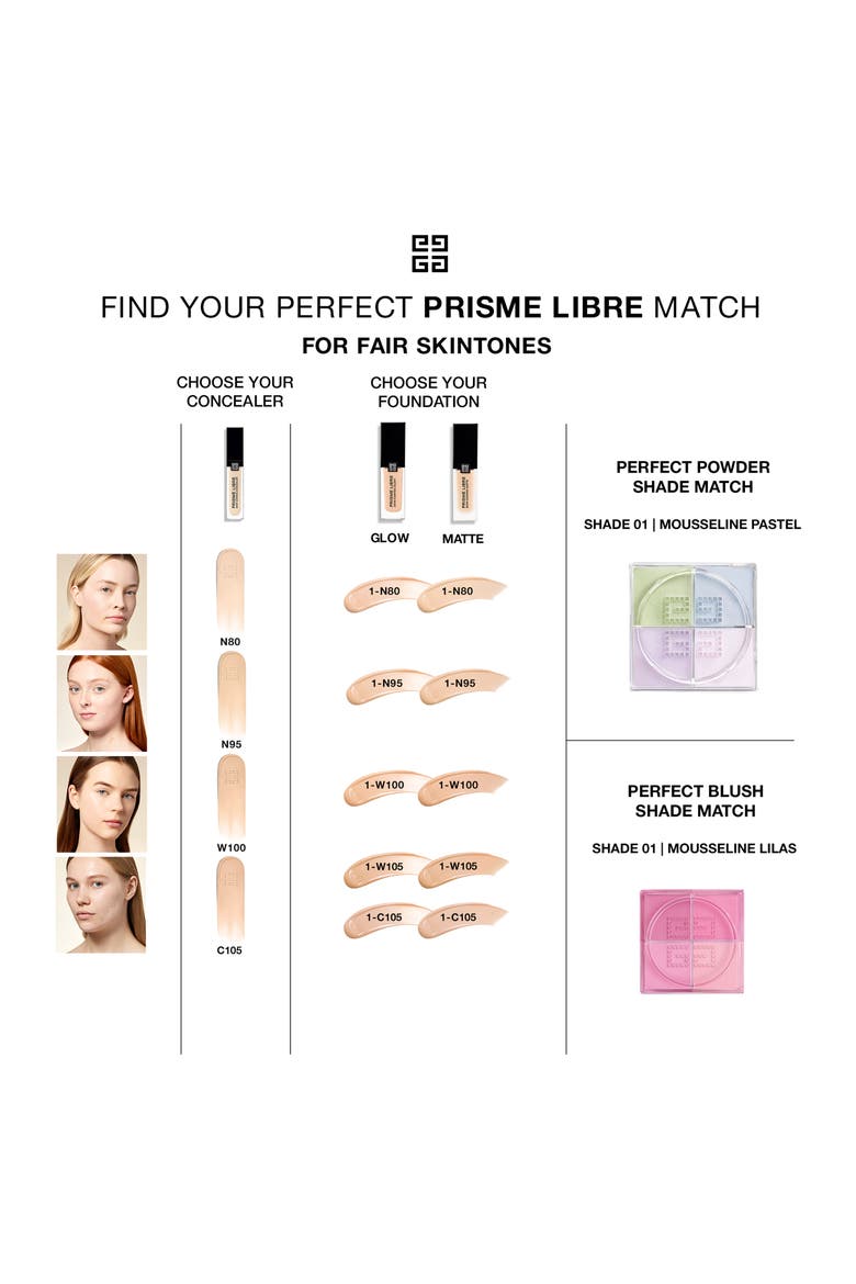 Prisme Libre Loose Powder Blush, Alternate, color, N01 MOUSSELINE LILAS