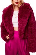 band of the free Andra Faux Fur Jacket
