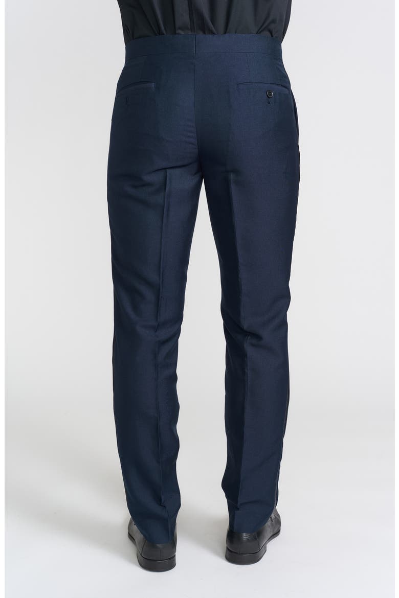 Slim FIt Navy Tuxedo Pants - 30-34" Inseam, Alternate, color, NAVY