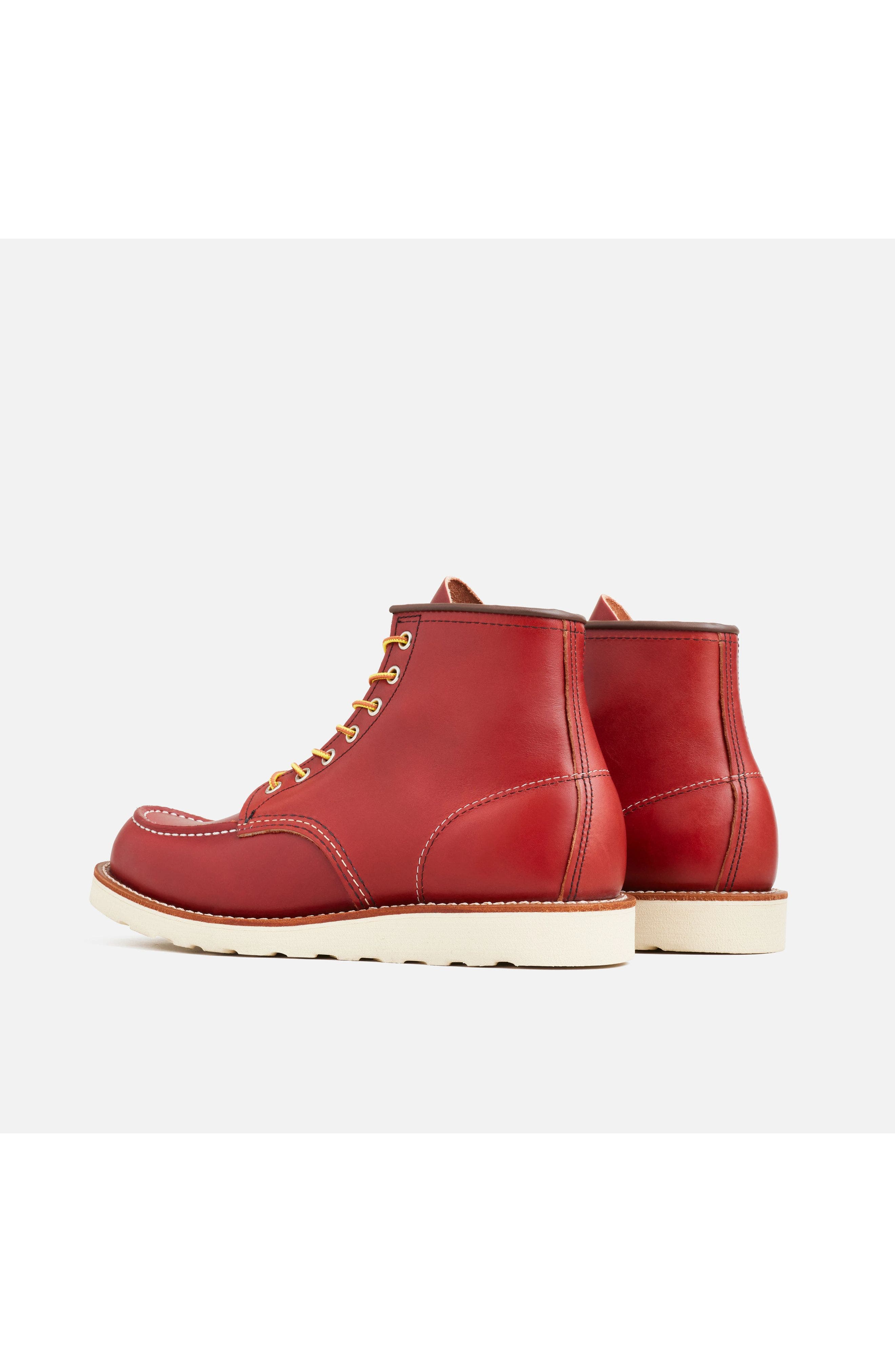 Red Wing Heritage Classic Moc<sup>®</sup> Russet Leather Boot, Alternate, color, Oro Russet Portage