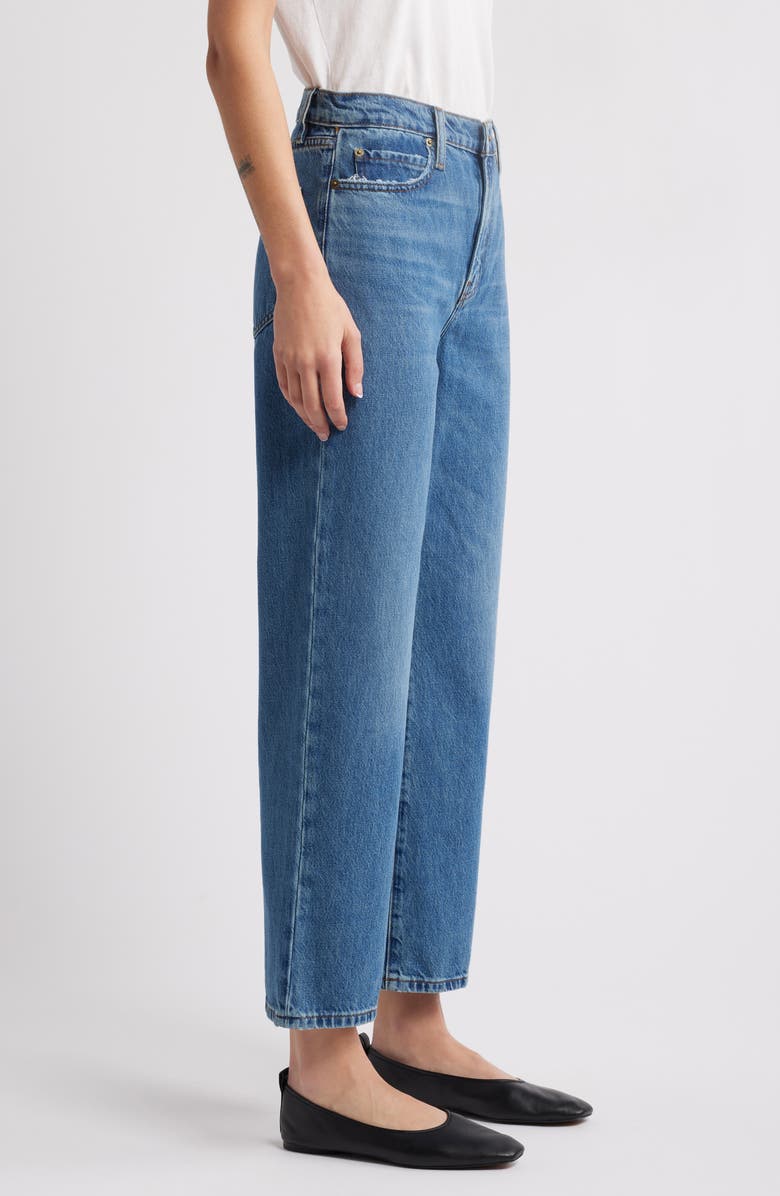 FRAME Le Jane High Waist Ankle Straight Leg Jeans, Alternate, color, Caramia