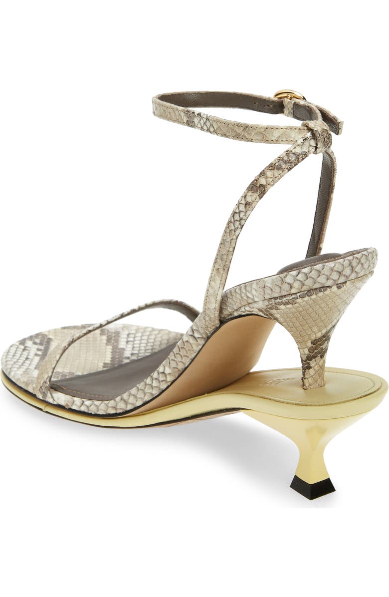 Jacquemus Double Ankle Strap Sandal, Alternate, color,