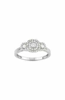 FZN 10K Gold Diamond Ring - 0.46ct.