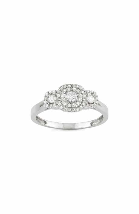 FZN 10K Gold Diamond Ring - 0.46ct.