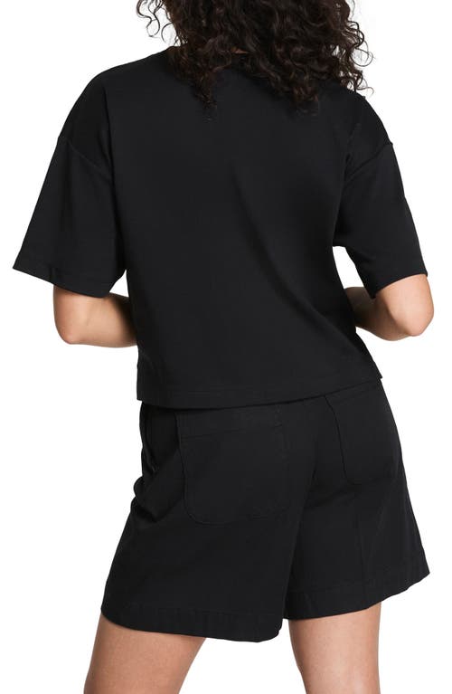 Spanx Airessentials Boxy Tee In Black