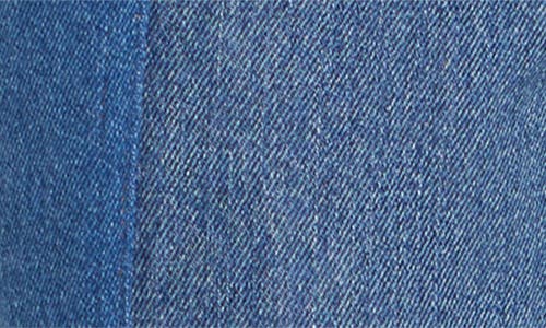 Conner Ives Reconstituted Bootcut Jeans In Denim
