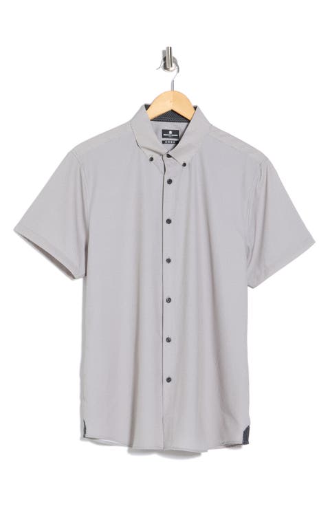 Wavy Geo Short Sleeve Shirt