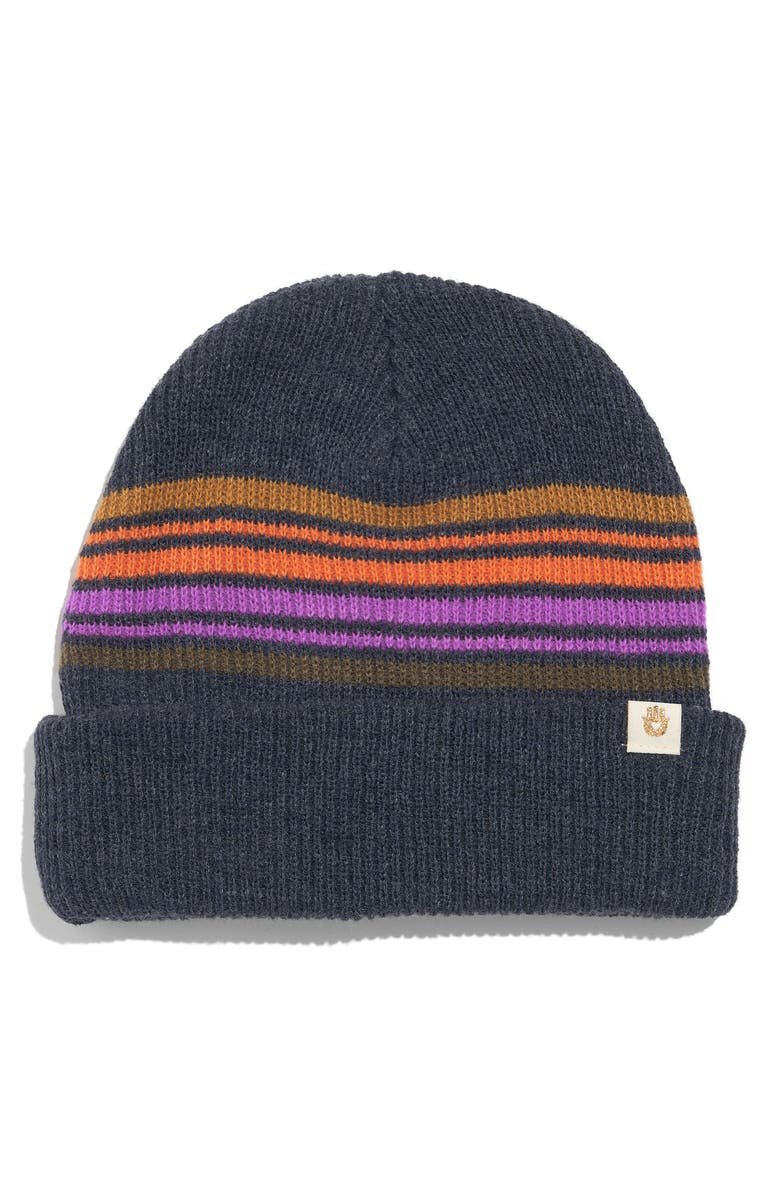 Spiritual Gangster Magic Stripe Beanie, Main, color, 