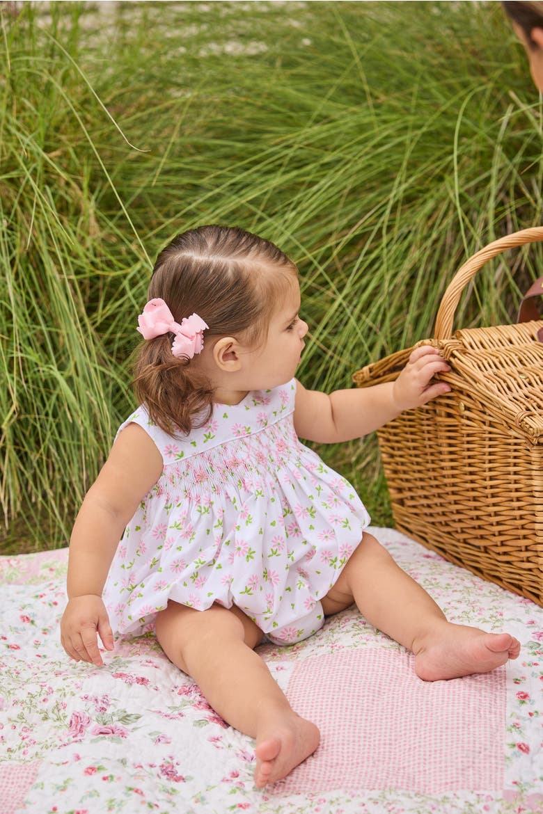 Floral Simply Smocked Bubble, Alternate, color, Meriwether Floral