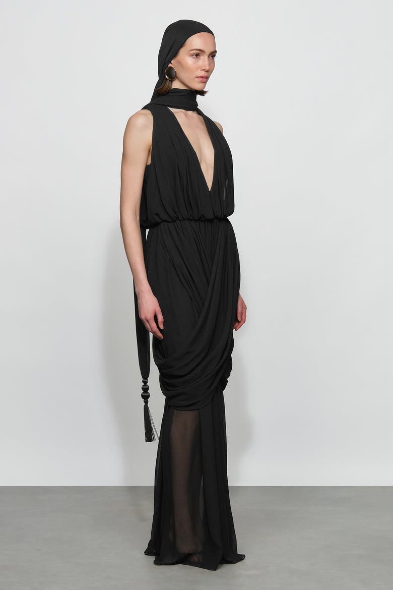 Arabella Gown, Alternate, color, Black