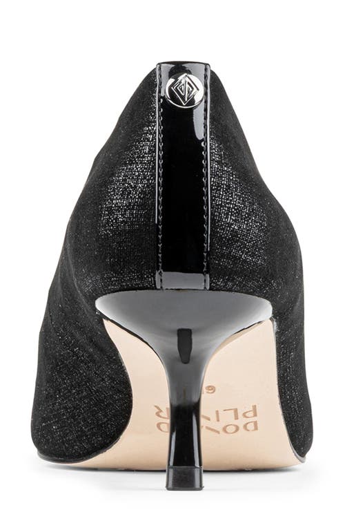 Donald Pliner Calibra Kitten Heel Pump In Black