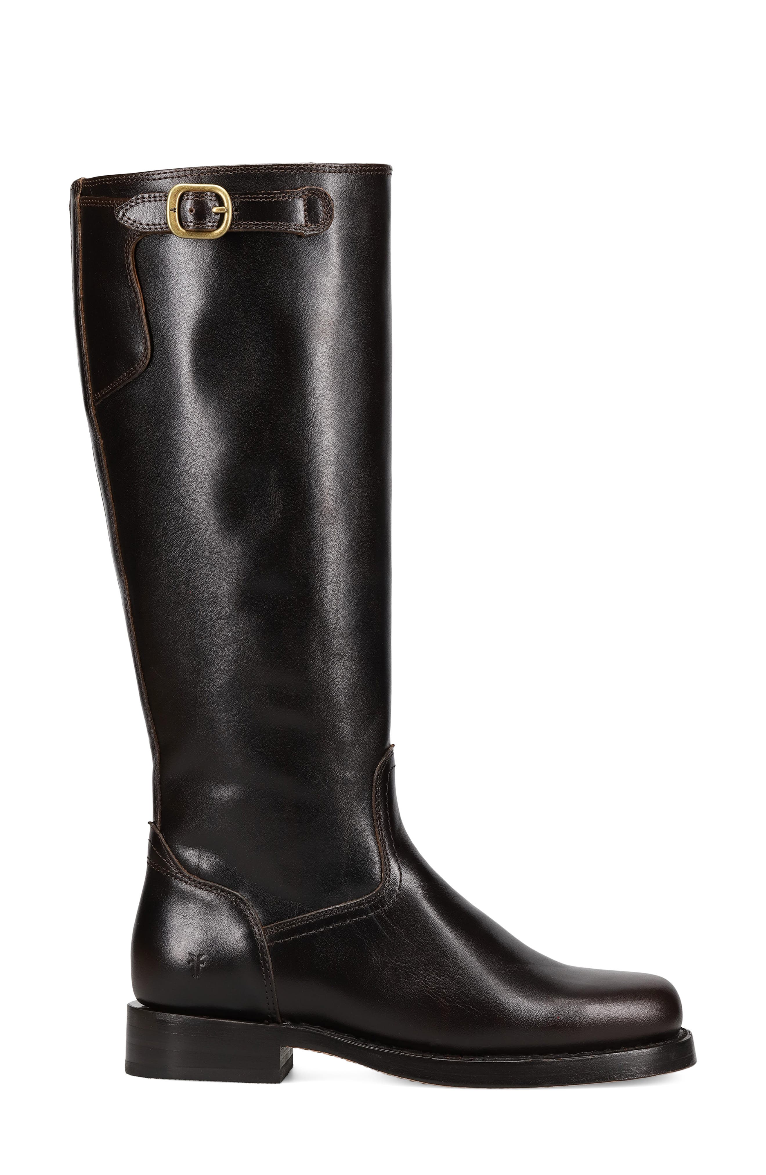 Campus Knee High Riding Boot, Alternate, color, BOURBON
