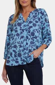 NYDJ Pintuck Top