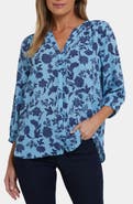NYDJ Pintuck Top