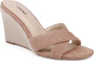 L'AGENCE Rosaline Espadrille Wedge Slide Sandal
