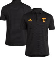 adidas Men's adidas Black Tennessee Volunteers Ultimate 365 Stripe Polo