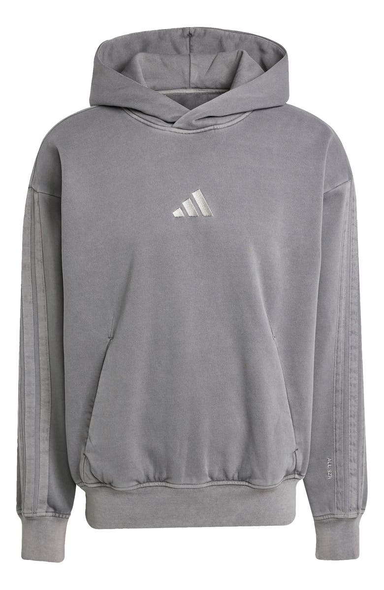 adidas All Szn 3-Stripes Hoodie, Alternate, color,
