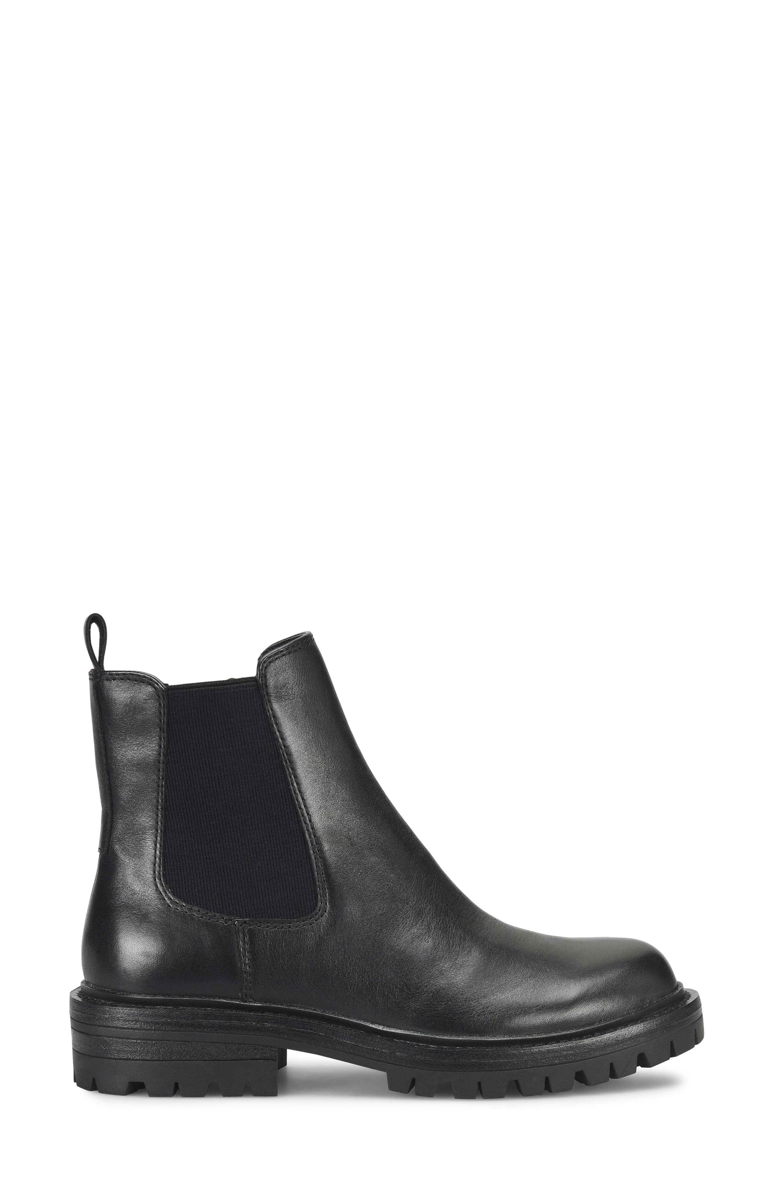 Söfft Amanda Zip Lug Sole Waterproof Chelsea Boot, Alternate, color, 