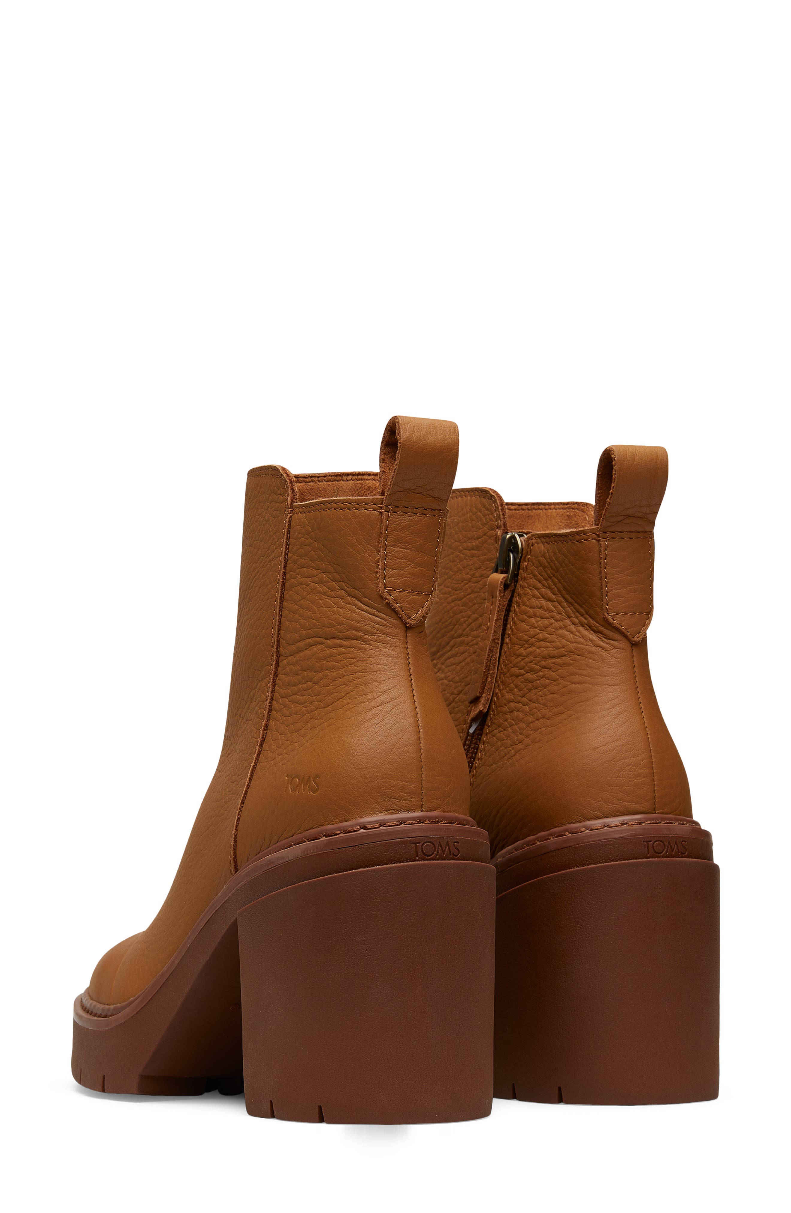 Rya Leather Bootie, Alternate, color, TAN