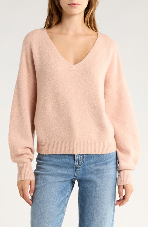 V-Neck Wedge Sweater