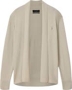 AllSaints Mode Merino Wool Shawl Collar Cardigan