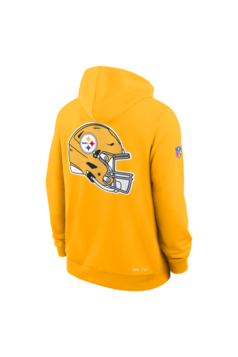 Men's Nike Gold Pittsburgh Steelers Alt Sideline Standard Issue Dri-FIT Hoodie, Alternate, color, Gold