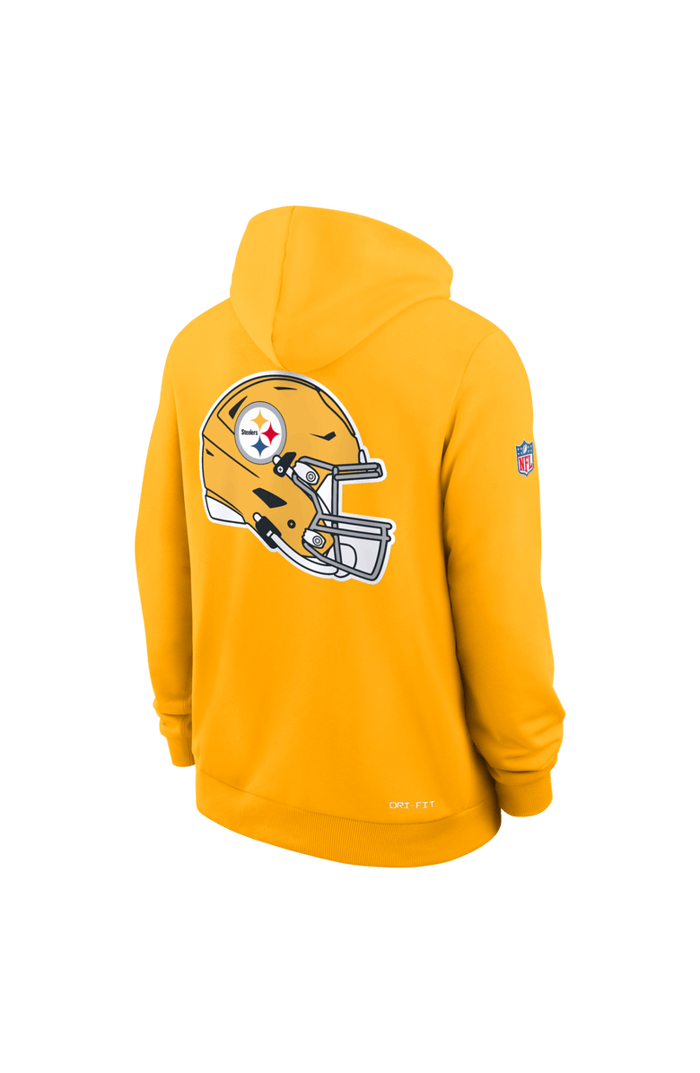 Nike Men's Nike Gold Pittsburgh Steelers Alt Sideline Standard Issue Dri-FIT Hoodie, Alternate, color, Gold
