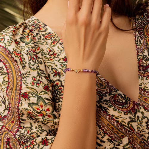 Karma And Luck Spiritual Transformation In Purple/gold
