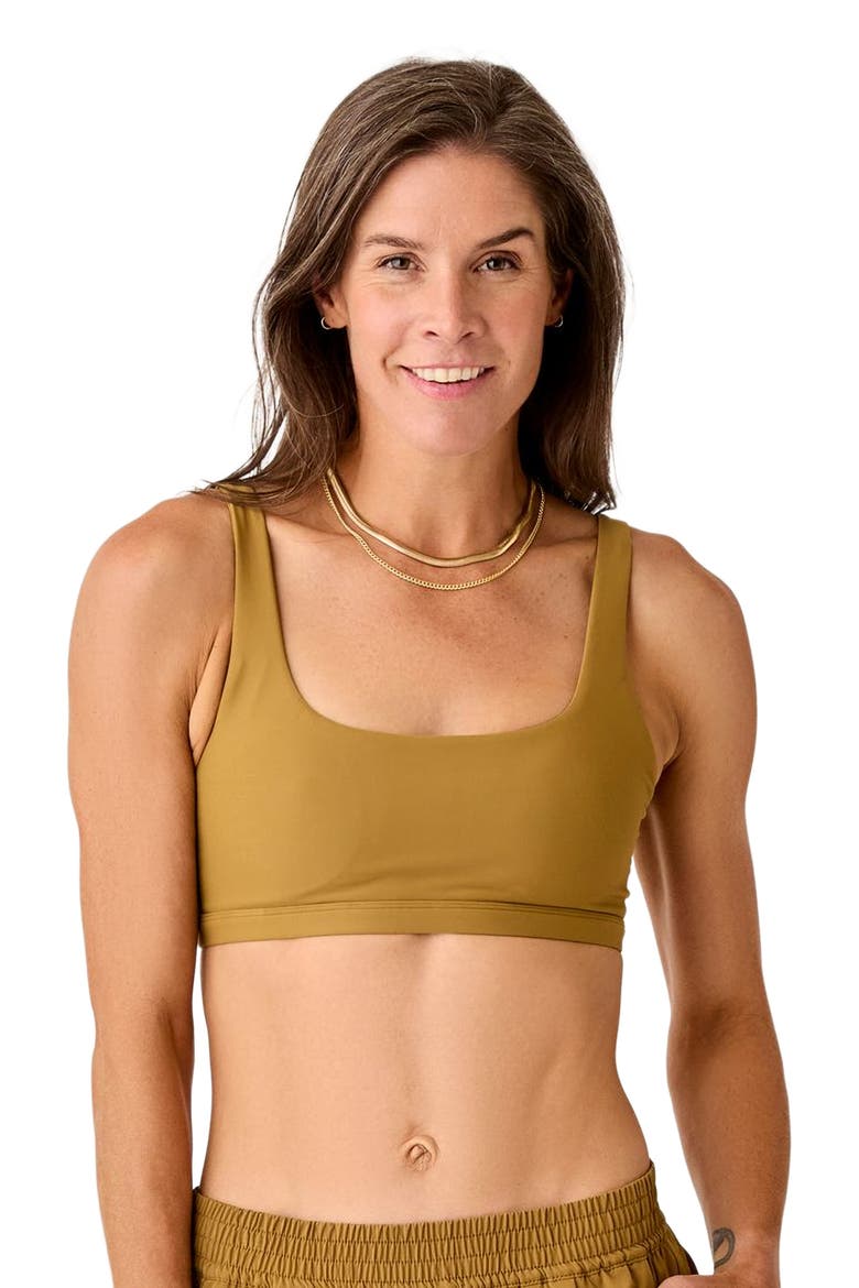 Korbyn Compression Top, Main, color, Golden