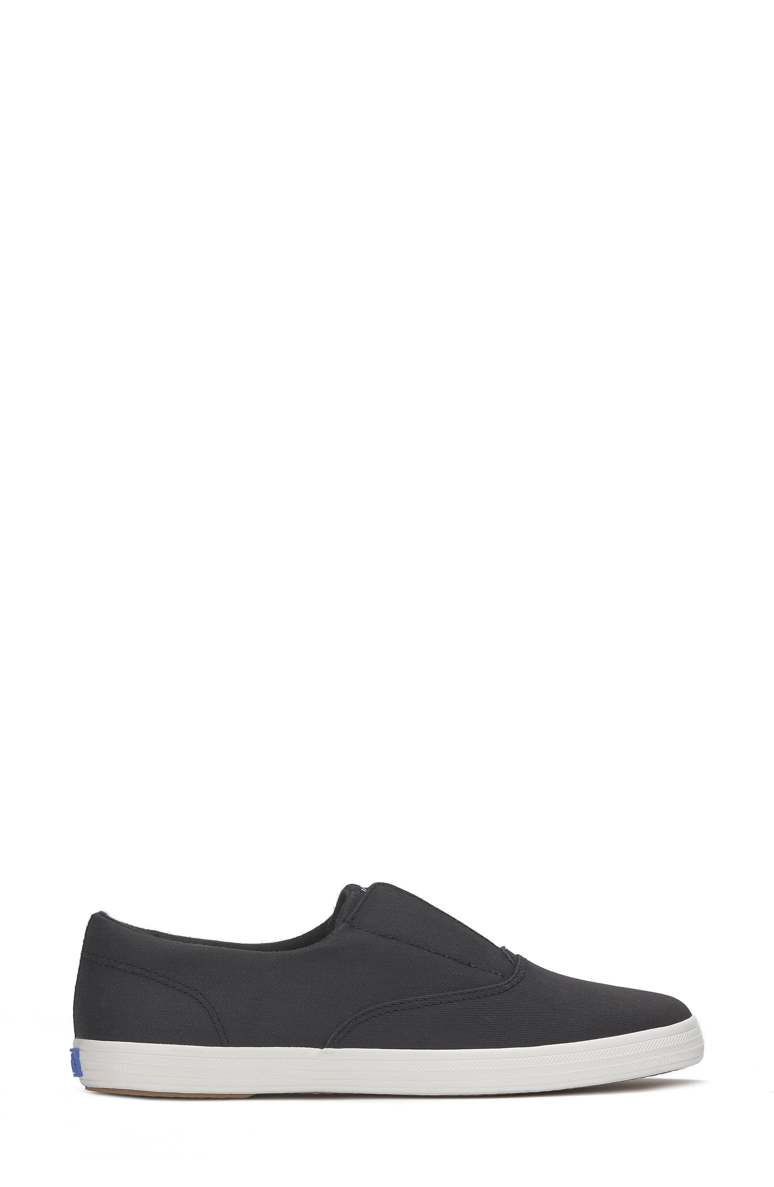 Keds<sup>®</sup> Champion Slip-On Sneaker, Alternate, color, Black