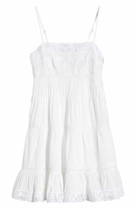 Kids' Zuri Floral Lace Embroidered Tiered Dress