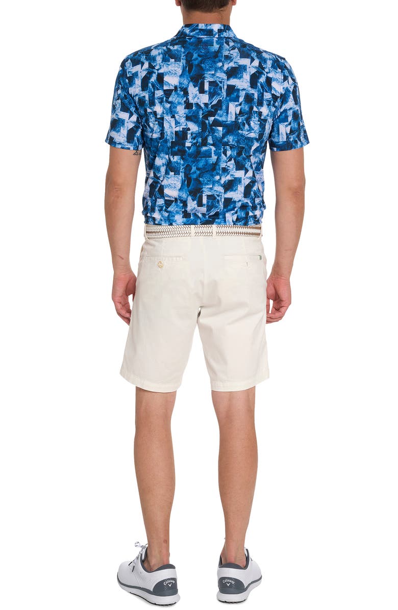 Robert Graham Tetris Blocks Short Sleeve Performance Polo, Alternate, color, 
