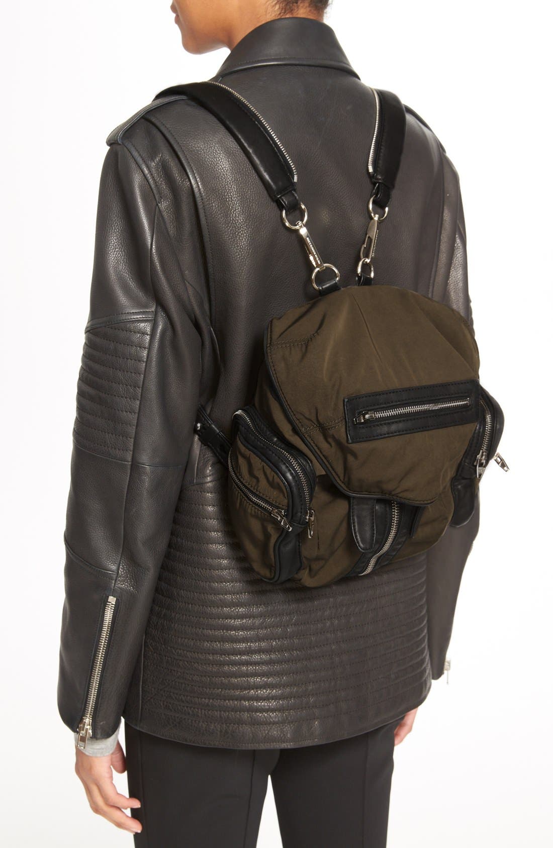 Alexander Wang 'Mini Marti' Nylon Backpack, Alternate, color, 