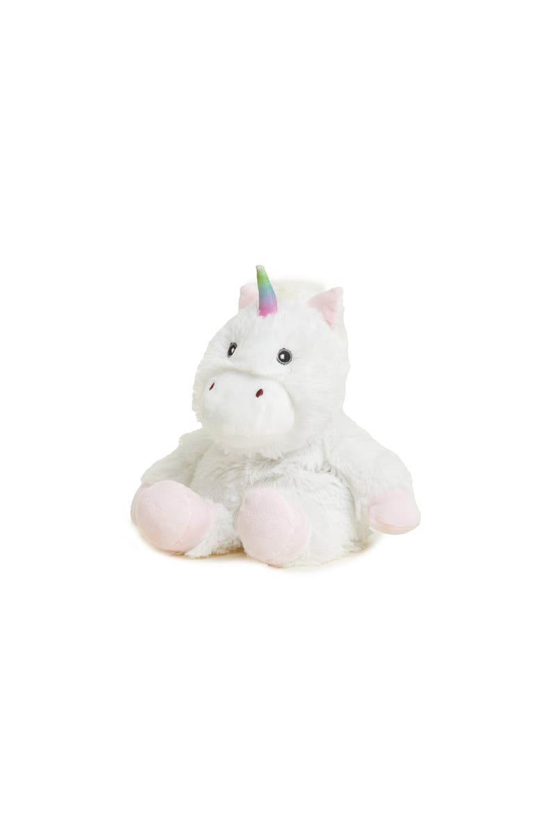 Unicorn Junior Plush Toy, Main, color, White