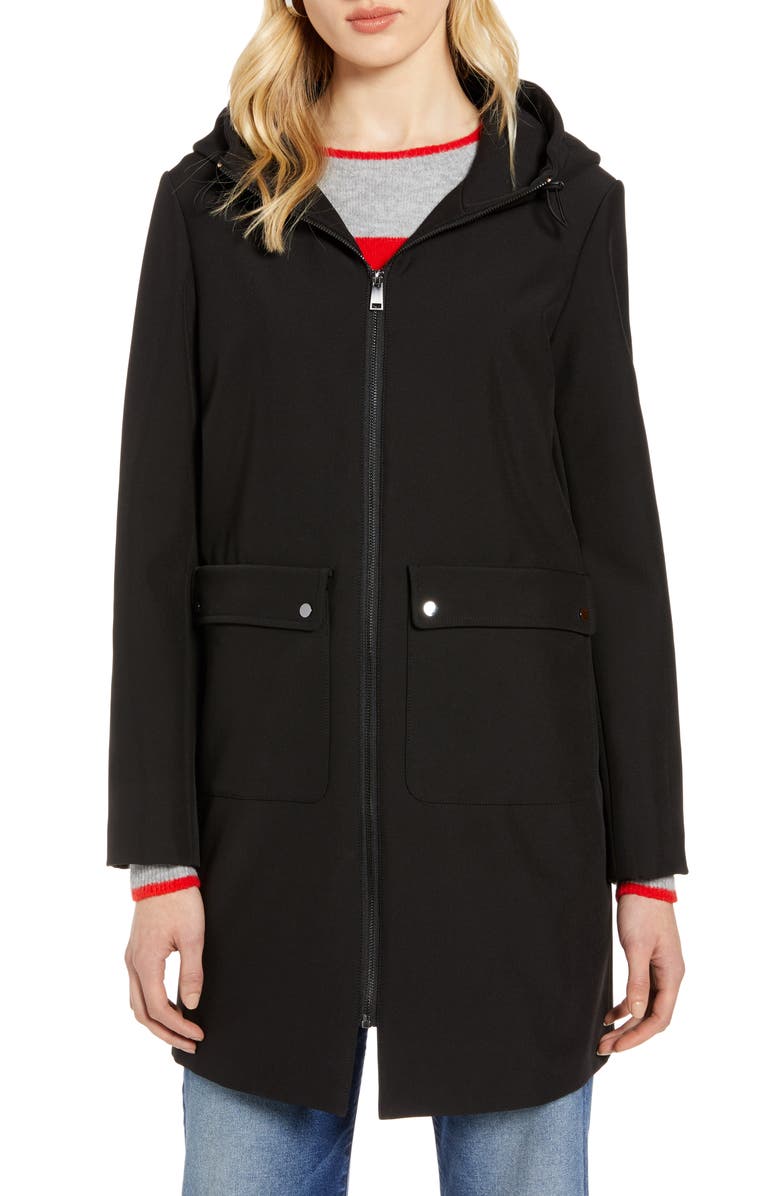 Halogen<sup>®</sup> Hooded Raincoat, Alternate, color, 